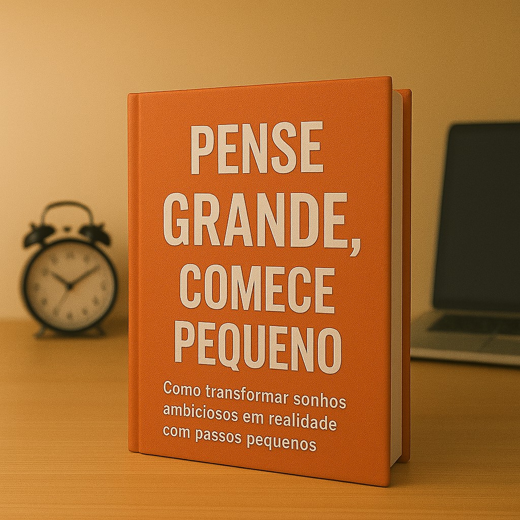 Capa do E-book Pense Grande, Comece Pequeno